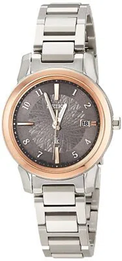 Pre-owned Seiko Lukia I Collection "21aw Recommend Color" Ssqv094 Titanium Women's Watch