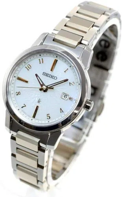 Pre-owned Seiko Lukia I Collection Ssqv082 Solor Radio Women's Watch In Box