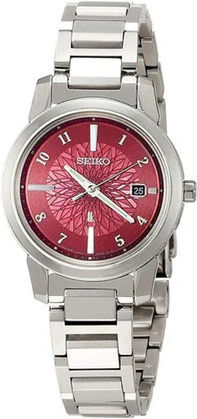 Pre-owned Seiko Lukia I Collection Ssqv085 Solor Radio Women's Watch In Box