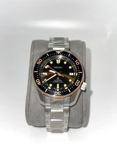 Pre-owned Seiko Luxe Prospex Rich Brown 1968 Diver Spb240 Watch In Box With Tags