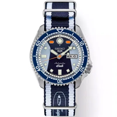 Pre-owned Seiko Men's 5 Sports Honda Super Cub Limited Edition Automatic Watch Srpk37