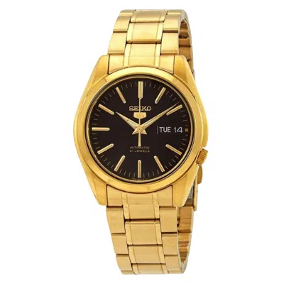Seiko Men's Classic Gold Dial Watch