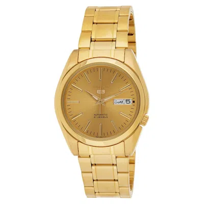 Seiko Men's Classic Gold Dial Watch