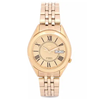 Seiko Men's Classic Gold Dial Watch In Pink
