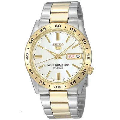Seiko Men's Classic White Dial Watch In Metallic