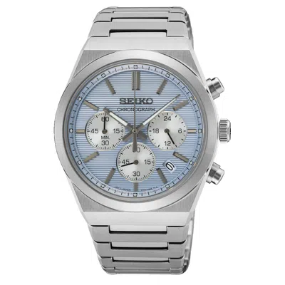 Seiko Men's Corporate Blue Dial Watch In Metallic
