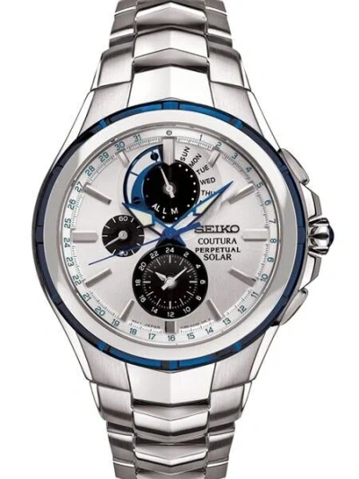 Pre-owned Seiko Men's Coutura Perpetual Solar Watch Ssc787