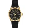 Seiko Men's Essentials Black Silicone Strap Watch 40mm In Black