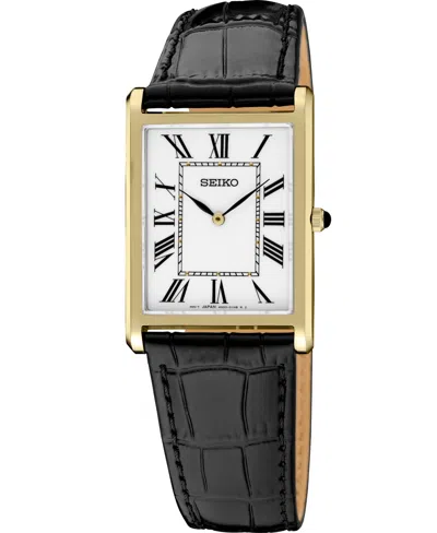 Seiko Men's Gold Stainless Steel Dial Bracelet Watch, 27.2mm In Pink