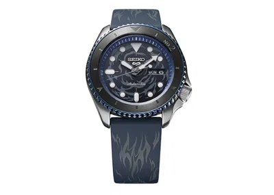 Pre-owned Seiko Men's  5 Sports One Piece Limited Edition Sabo Srph71 Watch In Stainless Steel
