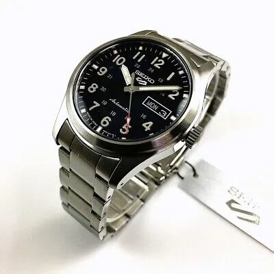 Pre-owned Seiko Men's  5 Sports Stainless Steel Automatic Watch Srpg29