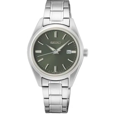 Pre-owned Seiko Men's  Classic Sur533p1 Watch In Stainless Steel In Silver