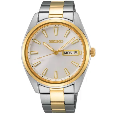 Pre-owned Seiko Men's  Neo Classic Sur446p1 Watch In Stainless Steel In Silver