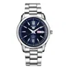 Seiko Men's  No. 5 Mechanical Automatic Watch Blue In Metallic