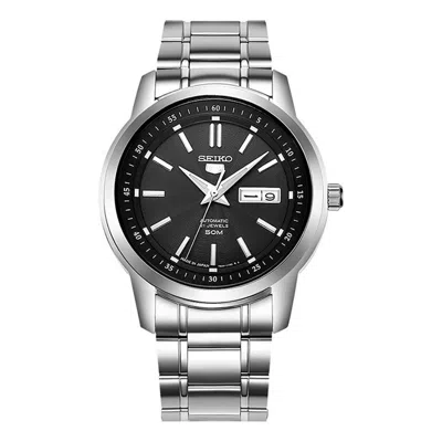 Seiko Men's  No. 5 Mechanical Business Casual Automatic Black In Neutral