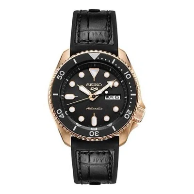 Seiko Men's  No. 5 Mechanical Classic Watch Black