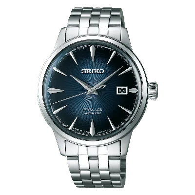 Pre-owned Seiko Men's  Presage Srpb41 Watch In Stainless Steel