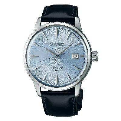 Pre-owned Seiko Men's  Presage Srpb43 Watch In Stainless Steel