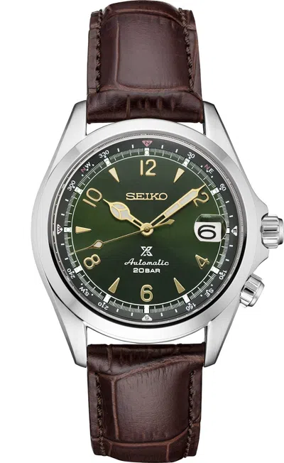 Pre-owned Seiko Men's  Prospex Alpinist Spb121 Watch In Stainless Steel