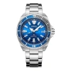 Seiko Men's  Prospex Series Ocean Large White 200 Meter Watch Blue