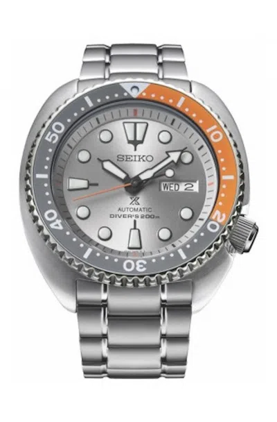 Pre-owned Seiko Men's  Prospex Srpd01k1 Watch In Stainless Steel