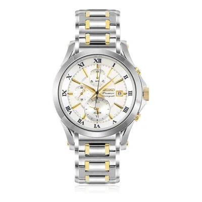 Seiko Men's  Three Eyes Business Casual Quartz Watch In Neutral