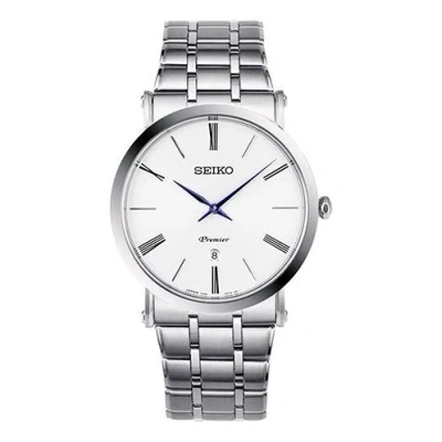 Seiko Men's  Ultra Thin Casual Quartz Watch In Metallic