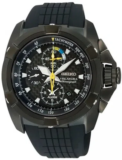 Pre-owned Seiko Men's Snae17 Quartz Stainless Steel And Rubber Dress Watch Collectors Item