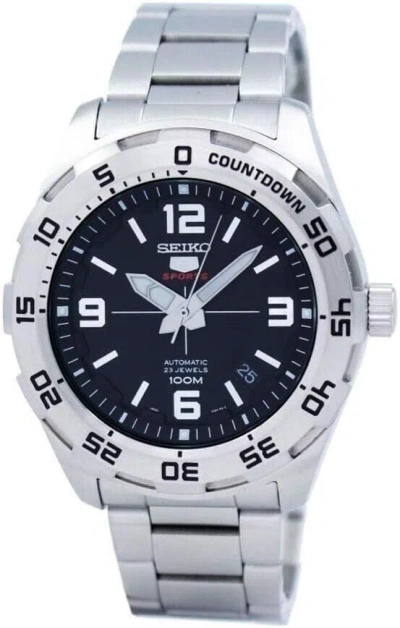 Pre-owned Seiko Men's Srpb79j1 Analog Quartz Watch Stainless Steel Strap Black Dial 44mm