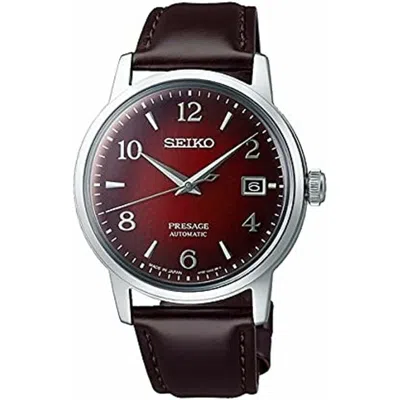 Seiko Men's Watch  Automatic Cocktail Collection - Negroni ( 38,5 Mm) Gbby2 In Brown