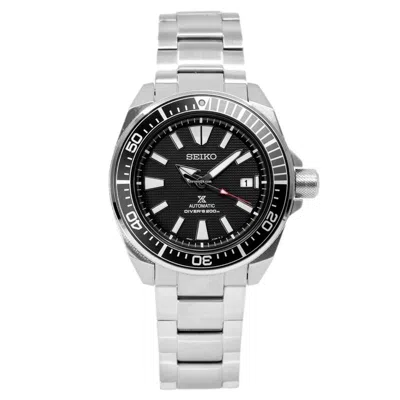 Seiko Prospex SRPF03K1 Orologio Uomo Samurai - Analogico Con Giorno E Data, Cinturino In Acciaio Argento - 4