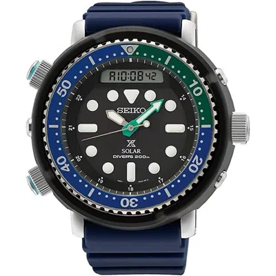Pre-owned Seiko Men"s Prospex Solar Hybrid "arnie" Divers 200m Watch Snj039