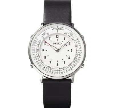 Pre-owned Seiko Metronome Watch Standard Line Color Monotone Smw006a Reference Tone