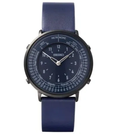 Pre-owned Seiko Metronome Watch Standard Line Color Navy Smw004a Reference Tone