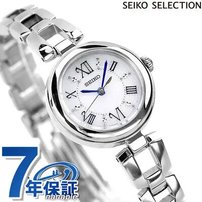 Pre-owned Seiko New/  Selection Swfa151 V117-0ct0/ Solar Stainless Steel/from Japan