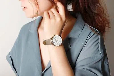 Pre-owned Seiko [new] Metronome Watch Elegant Series White×gray Smw002apg Jp - Fast Ship