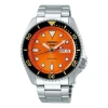 Seiko No. 5 Japan Mechanical Sports 'orange Silver'