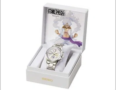 Pre-owned Seiko One Piece Monkey D. Luffy Gear 5 Edition  Watch M 5000 Limited