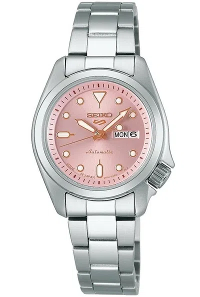 Pre-owned Seiko Pre-order  5 Sports Srra003 Skx Series Mechanical Women's Day Date 2024