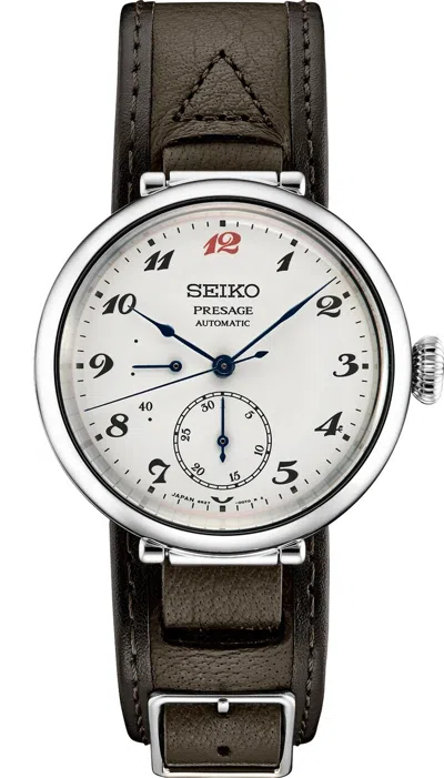 Pre-owned Seiko Presage 110th Anniversary Laurel Limited Edition Watch Spb359