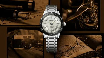 Pre-owned Seiko Presage 60th Anniversary Limited Model Sary235 Pre-order