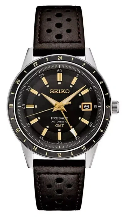 Pre-owned Seiko Presage Automatic 40.8 Mm Gray Dial Water Resistant Men's Watch Ssk013
