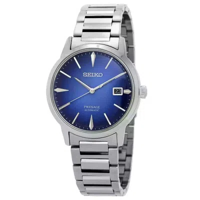 Pre-owned Seiko Presage Automatic Blue Dial Men's Watch Srpj13j1