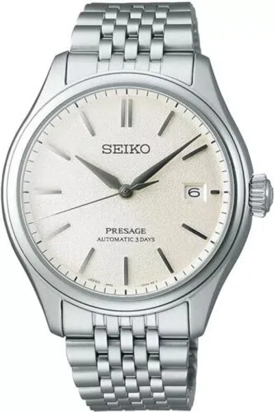 Pre-owned Seiko Presage Automatic Mechanical Watch Sarx121 / Spb463 Usus