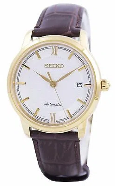 Pre-owned Seiko Presage Automatic Power Reserve Men's Watch Srpa14j1