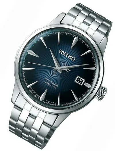 Pre-owned Seiko Presage Automatic Sunray Dial Srpb41j1 Made In Japan (fedex 2 Day Ship)