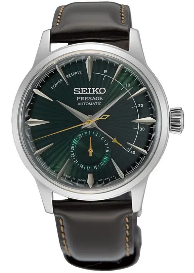 Pre-owned Seiko Presage Cocktail Midnight Mockingbird Automatic Men's Watch Ssa459j1