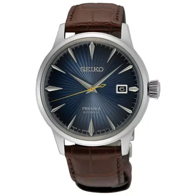 Pre-owned Seiko Presage Cocktail Time Srpk15 Gradated Blue Dial 40.5mm Automatic Watch