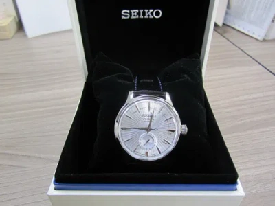 Pre-owned Seiko Presage Cocktail Time Ssa343j1 / Sary081 Watch + Worldwide Warranty Usus