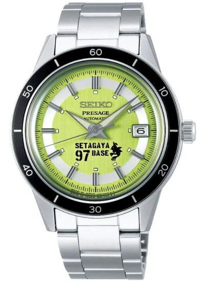 Pre-owned Seiko Presage George Tokoro's Setagaya Base Automatic Men's Watch Sary225